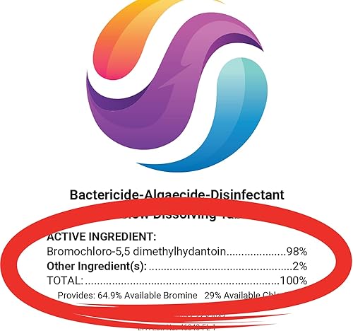 Miniatura 5 de 5 libras Tabletas de bromo para jacuzzis y spas Bromación Tabletas