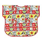 Bumkins Junior Bib, Short Sleeve Toddler Bib, Smock for Kids 1-3 Years, Waterproof Fabric – DC...