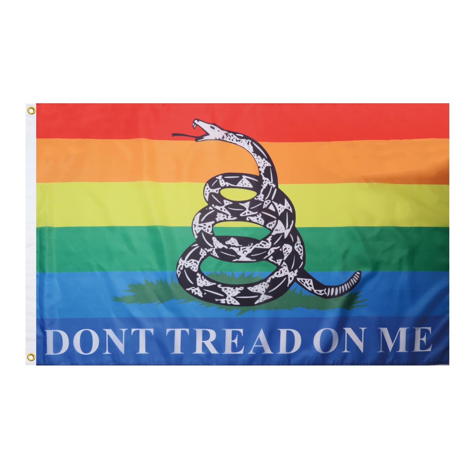 AZ FLAG - Rainbow Peace Love Happiness Flag - 2x3 Ft - 100D Polyester Gay Pride Banner with Two Metal Grommets - Fade Resistant - Vivid Colors - 2' x 3' Feet - 90x60 Cm — view 113