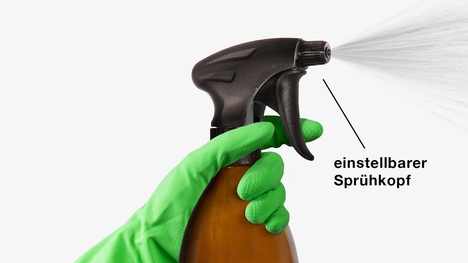YANGTE 2 x Kunststoff-Sprühflaschen für den Innenbereich, 500 ml YANGTE 2 x Kunststoff-Sprühflaschen für den Innenbereich, 500 ml