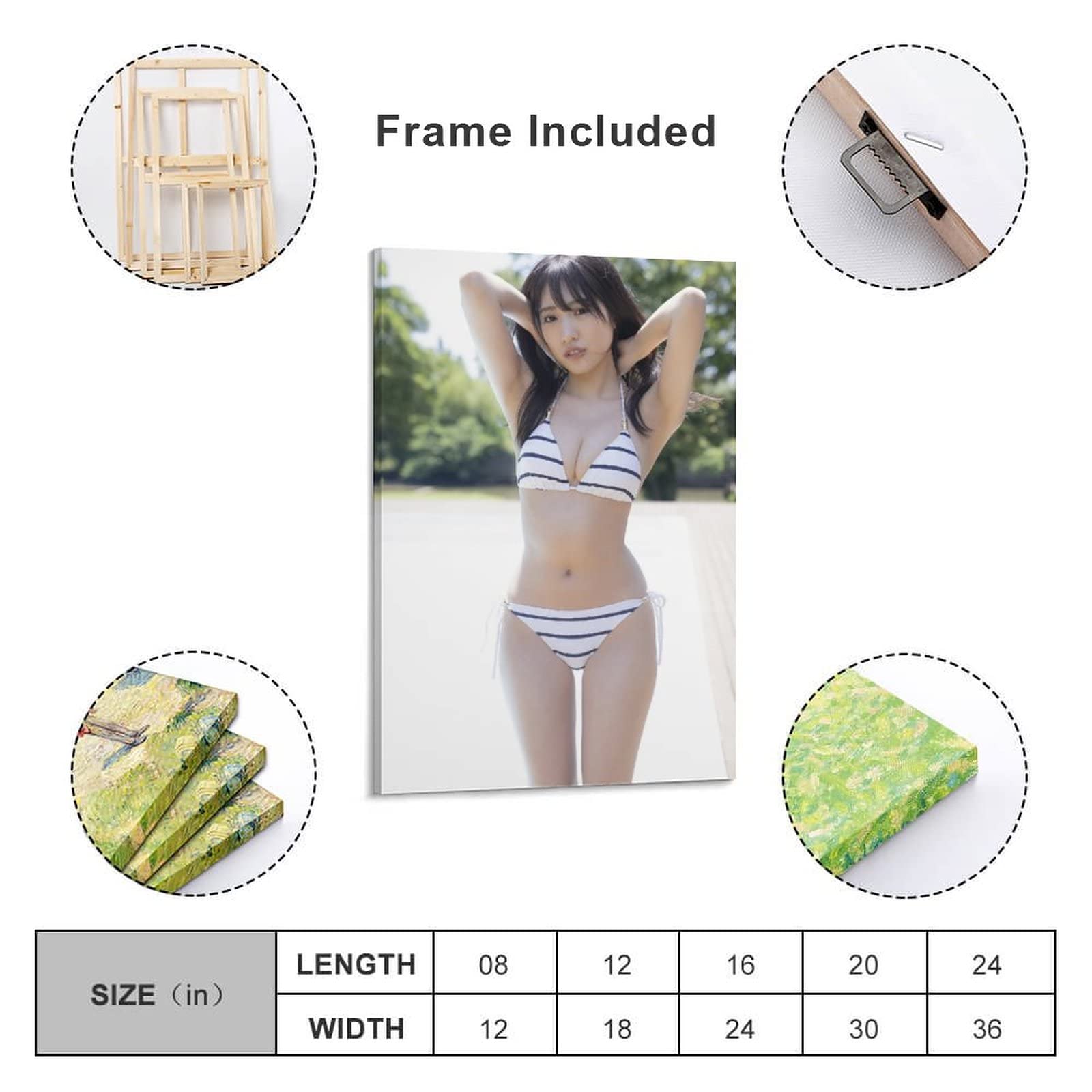 Amazon.co.jp: 横野すみれ最新の写真ビキニ水着ポスター壁の絵 部屋