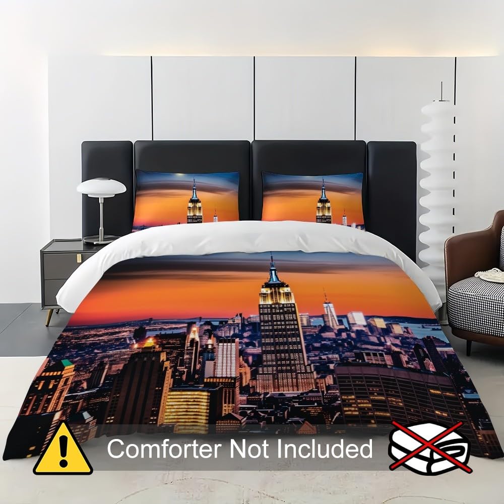 Zestaw poszewek na kołdrę w rozmiarze euro 150 x 200 cm, mikrofibra