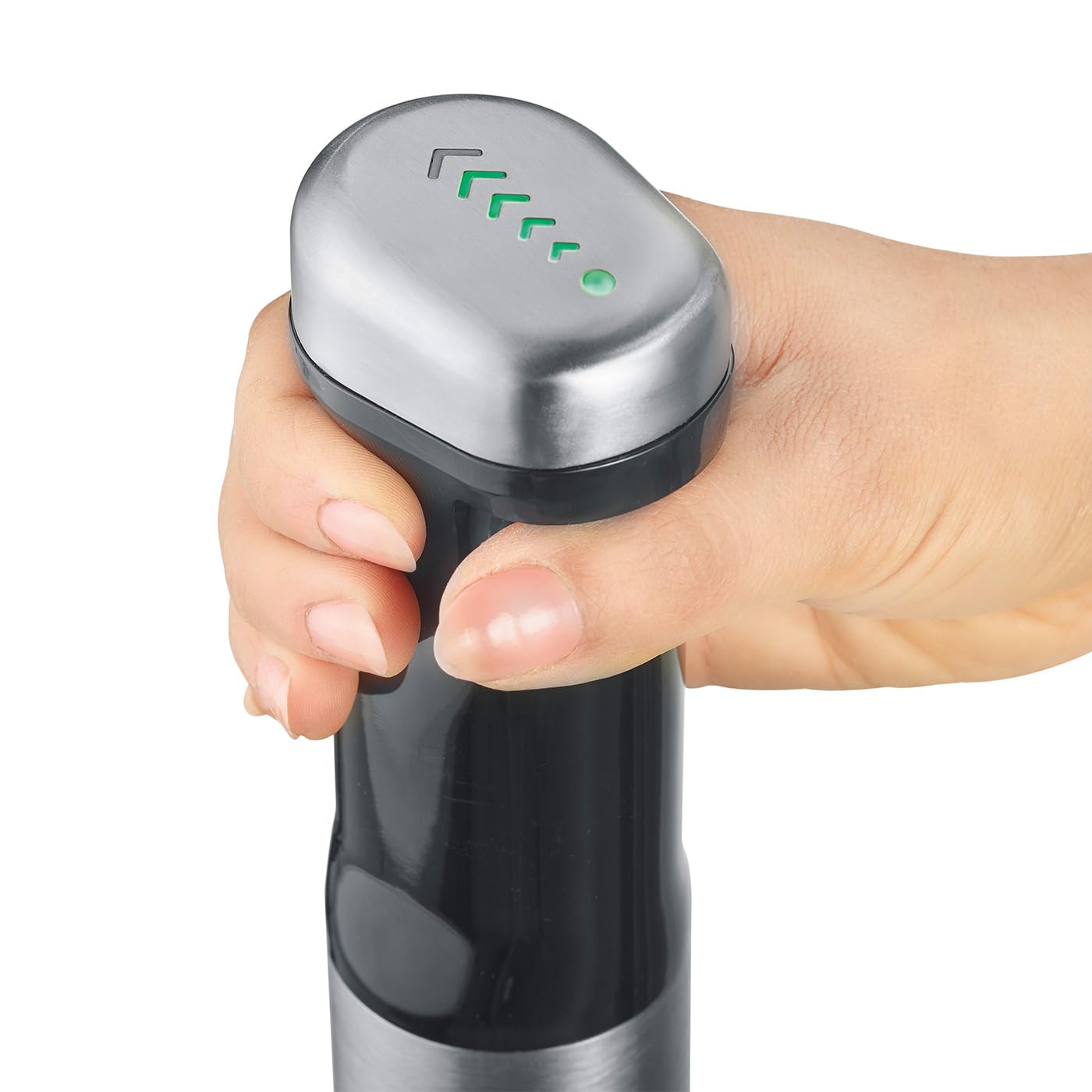 GRAEF. kabelloser Akku-Stabmixer HB82 | Anti-Spritz-Funktion | Lithium-Ionen Akku | BPA-frei
