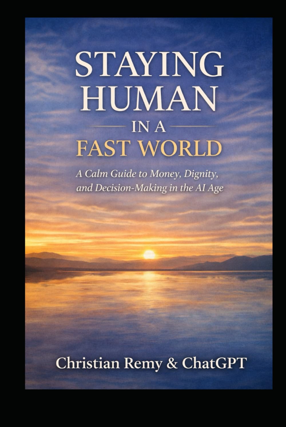 STAYING HUMAN IN A FAST WORLD: Finding Clarity, Stability, and Wisdom in the Age of AI