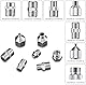 ABEST Airbrush Adapter 7PCS Schlauchadaptersatz Airbrush Gewinde Stecker für Connect Airbrush und Kompressor
