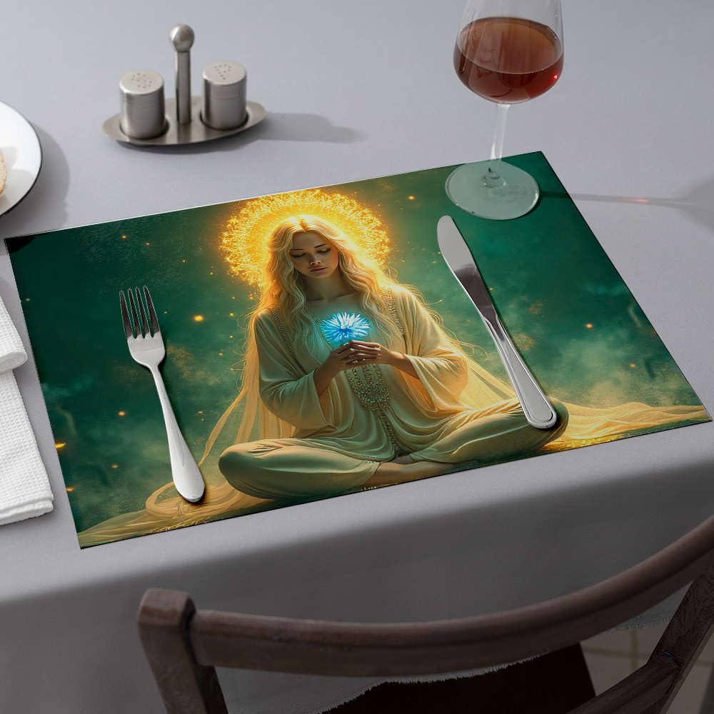 Sets de table occidentaux résistants à la chaleur lot de 6 pièces