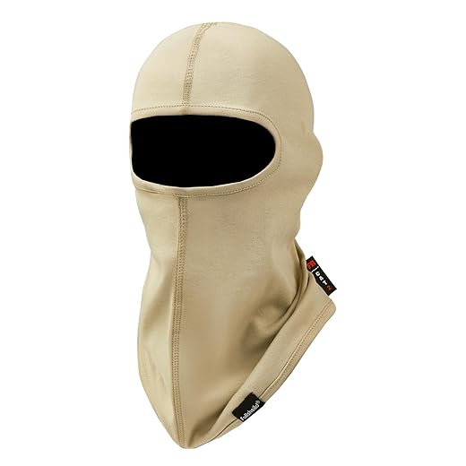 FR Balaclava Face Mask Flame Resistant Balaclava FR Mask for Men Arc Rated NFPA2112 CAT2 Cover Hood for Welding