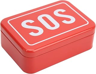 Mini SOS Survival Iron Box Portable Emergency Storage Kit for Outdoor Camping Hiking Riding