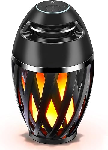 Miniatura 8 de Altavoces para exteriores con luces coloridas, regalos para hombre para cumpleaños, altavoz Bluetooth portátil, sonido estéreo HD, altavoz de