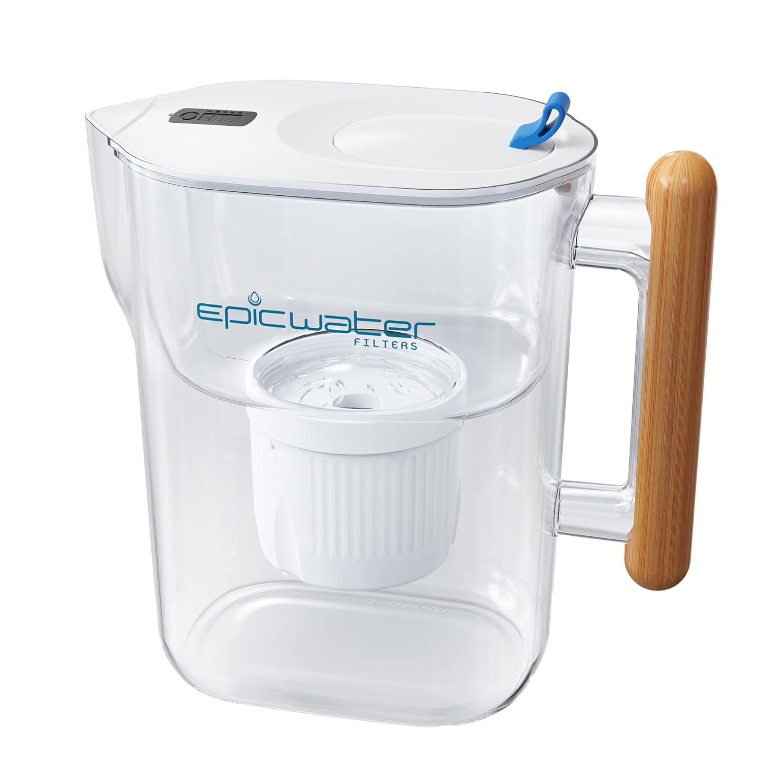 Epic Water Filters 10-Cup Pitcher: BPA-Free, Removes Fluoride & More