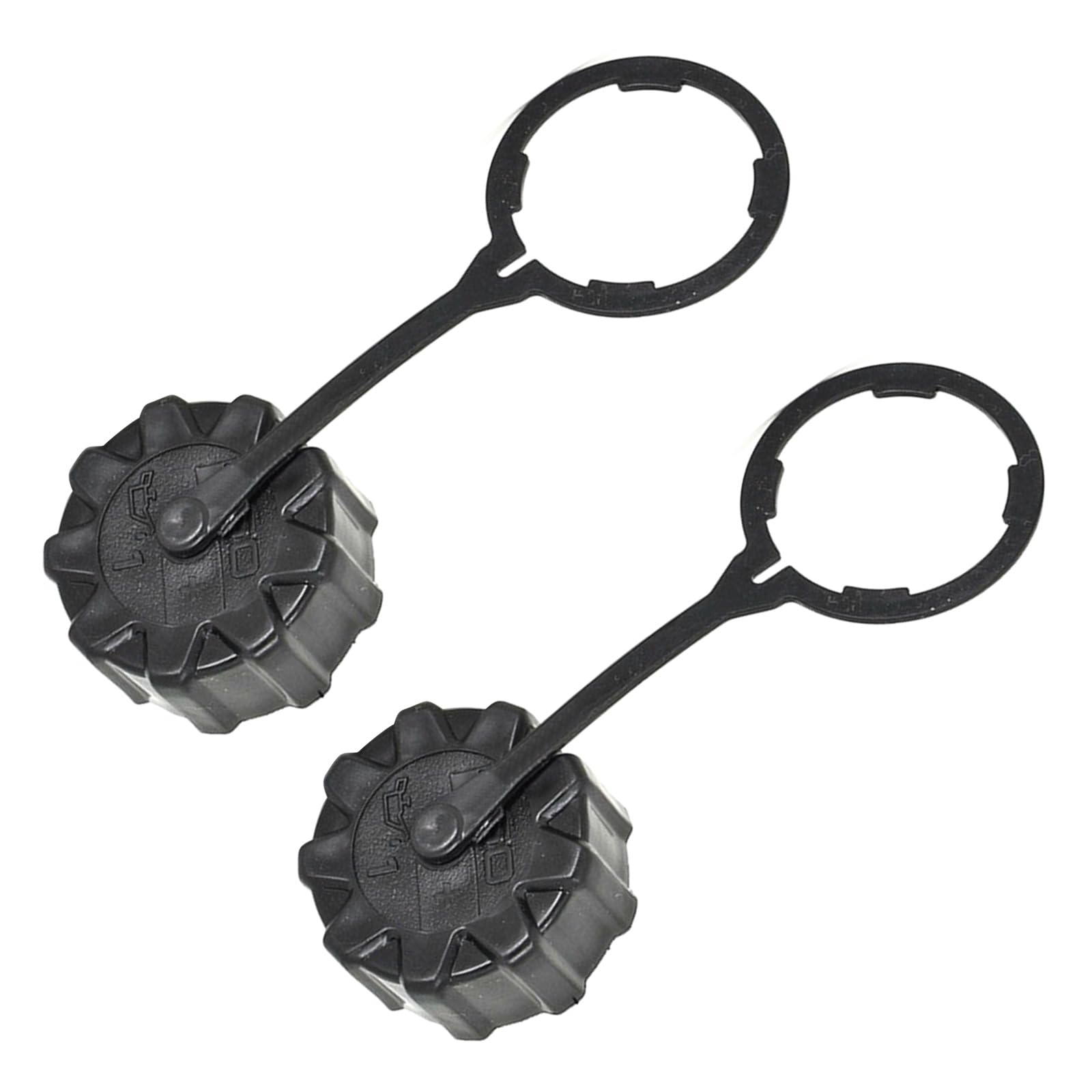 Hgenahgtf 2Pcs Functional Sprayer Drain Covers Replacement Leak Resistant Threaded Caps With Tether For Lawns Garden Sprayers Sprayer Drain Covers
