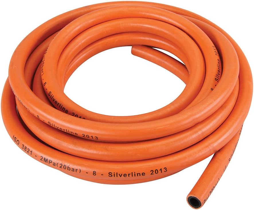Silverline 384964 Gas Hose without Connectors - 5 m