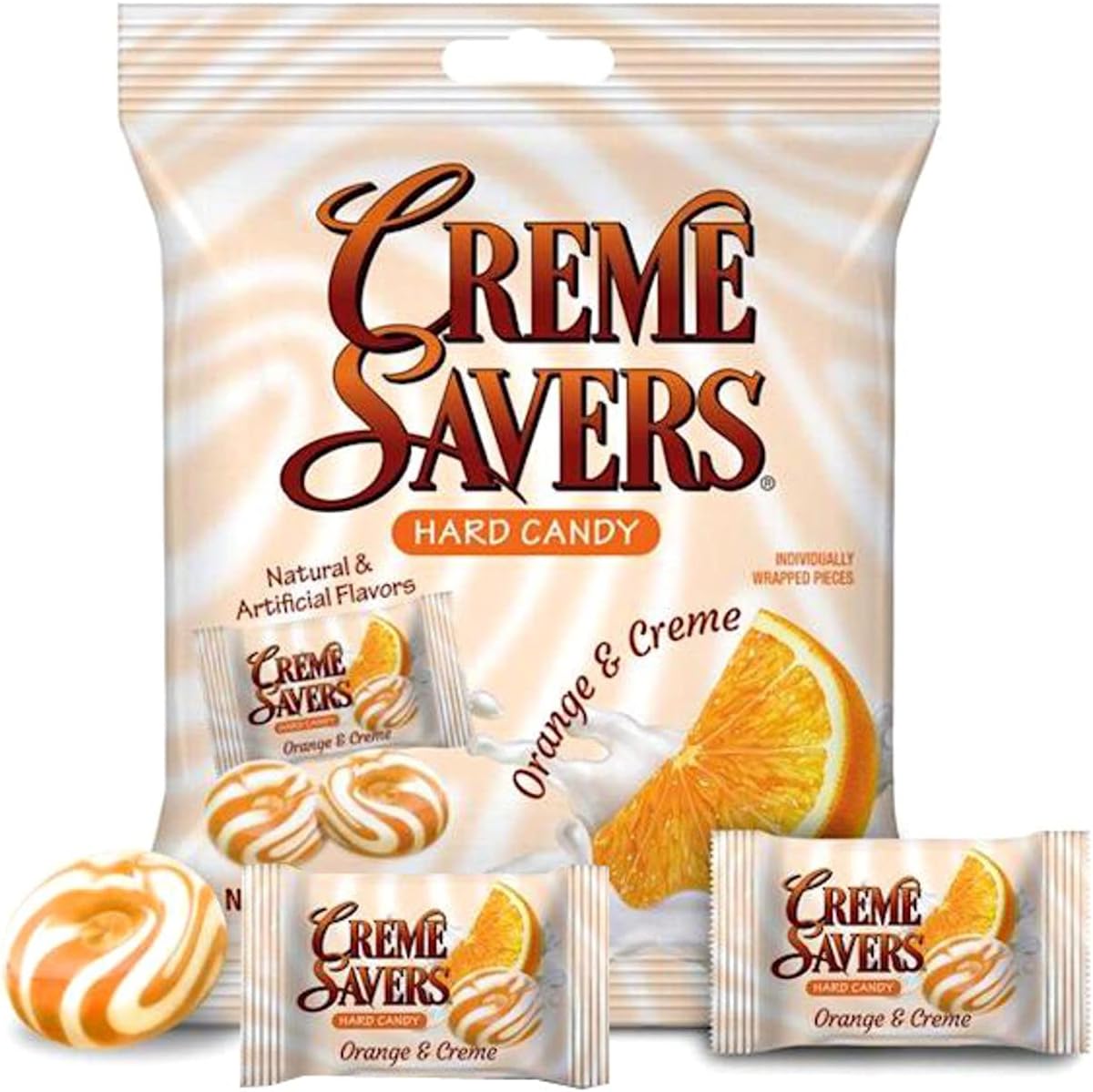 Creme Savers Orange and Creme Hard Candy The Taste of Fresh Oranges