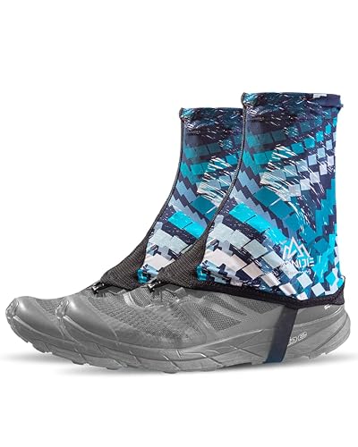 AONIJIE Ankle Gaiters for Hiking, Lightweight Trail Running Gaiters
