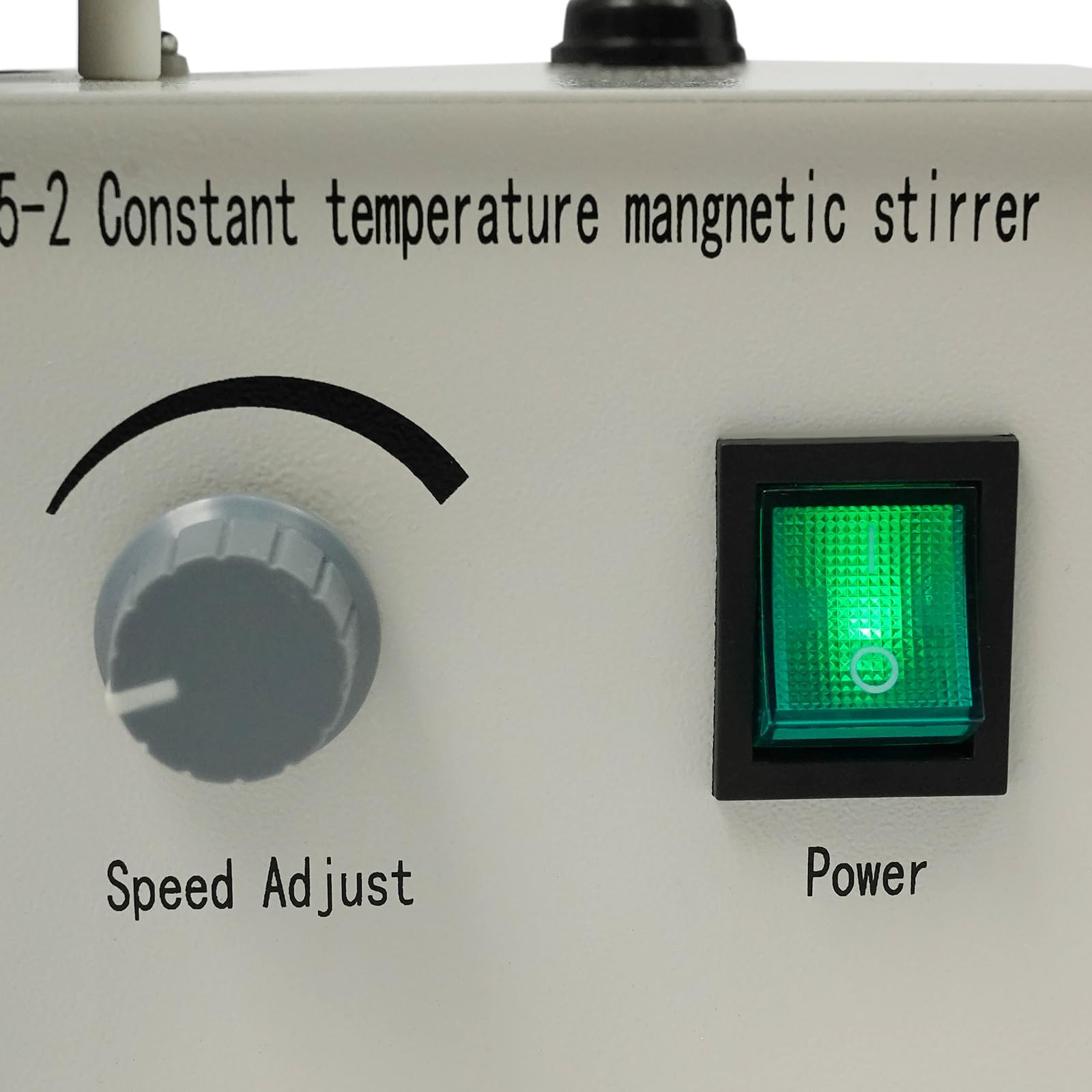 Agitador magnético Placa Caliente Agitador Magnético, 2L Laboratorio Digital Cocina Mezclador con Placa Caliente 0-99 ℃ 0-2000 rpm