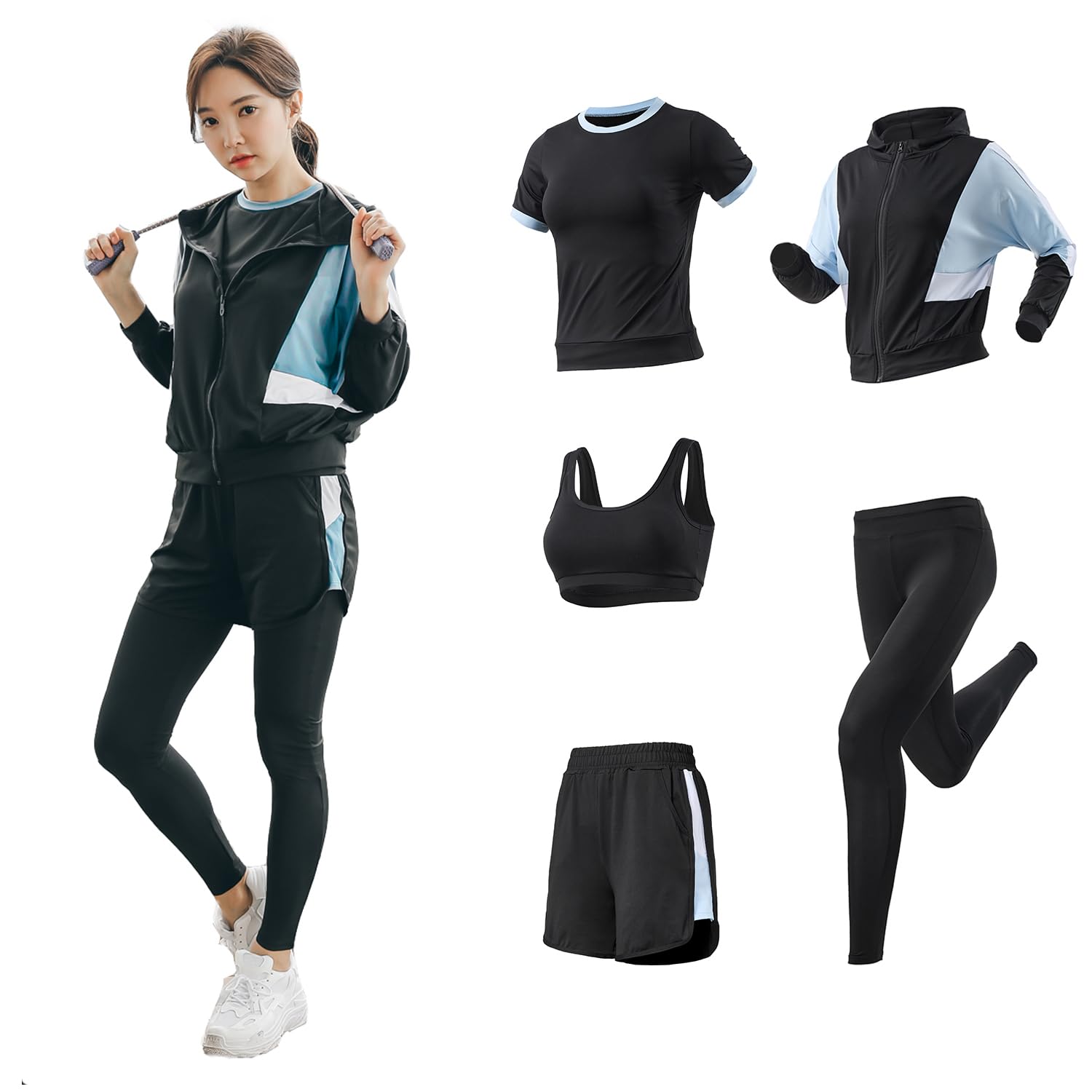 Amazon | [DawnRain] スポーツウェア レディース ヨガウェア