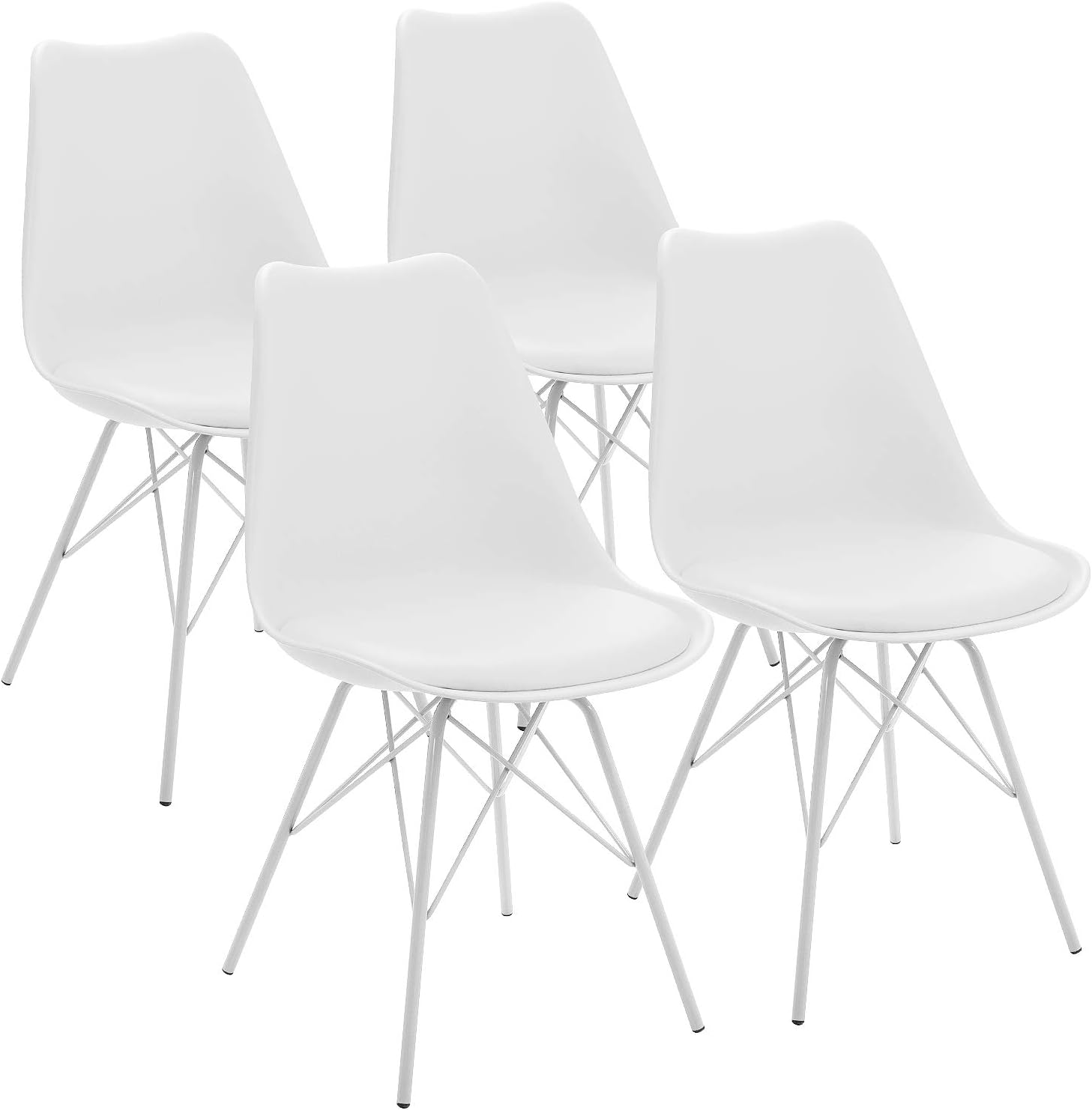 GUNJI Modern Dining Chairs with Padded Mid Century DSW