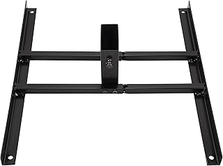 Allen Company EZ AimÂ® Steel Shooting Target Stand Base, for 2x4 Lumber, Black