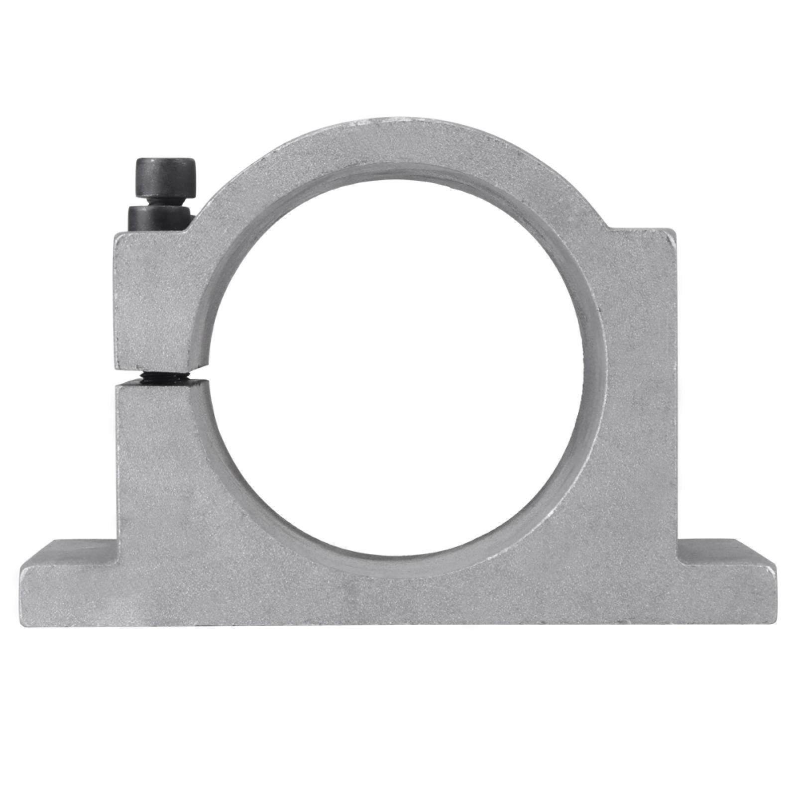 80mm/100mm Średnica mocowania wrzeciona Aluminiowy uchwyt do montażu silnika wrzeciona CNC Zacisk ze śrubami(100mm)