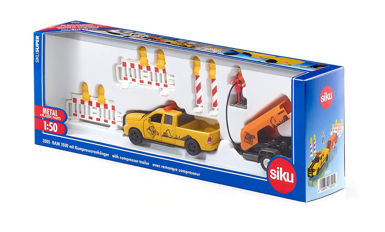 Siku S3505, Super, Ram 1500 Z Kompresorem I Akcesoriami S3505
