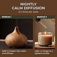 Vista 398 de Gya Labs - Aceite esencial de vainilla oleorresina para aliviar el estrés, relajación, sueño, aceite de vainilla francesa dulce para mayor