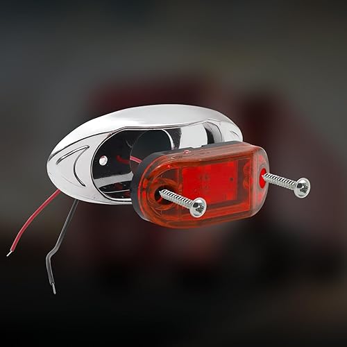 Miniatura 3 de Luz LED de marcador lateral para camión, 6 luces LED para camiones resistentes, remolques, caravanas, cabinas, barcos, autobús, camiones, biseles