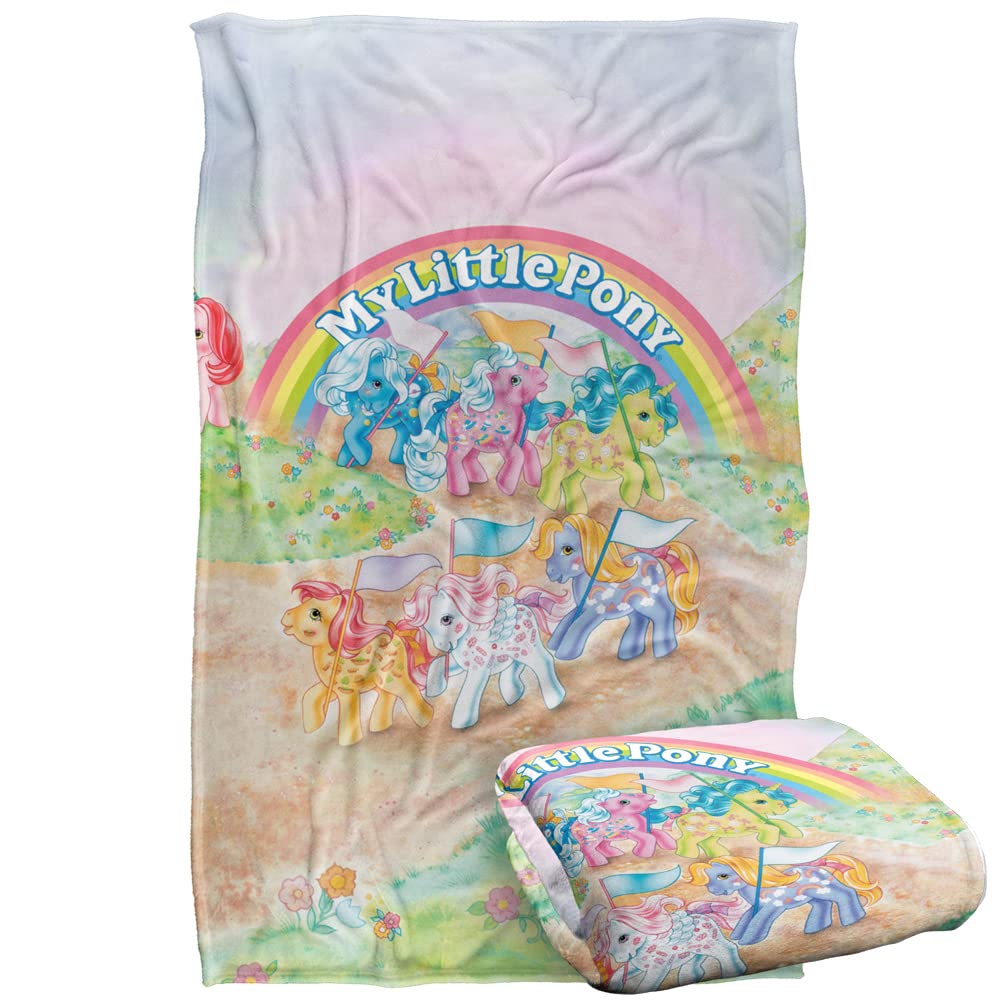 マイリトルポニーふとん　ヴィンテージ USAブランケット　ケアベア　ナイルパーチ Amazon.com: Logovision: My Little Pony