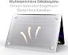 Minesk MacBook Pro 16 inch case M5 Pro/Max (2026) M4/M3/M2/M1 Pro/Max (2024-2021) A3429 A3428 A3403 A3186 A2780 A2485 Clear Koruyucu Kılıf (Super Şeffaf, 16 inç Pro Serisi)