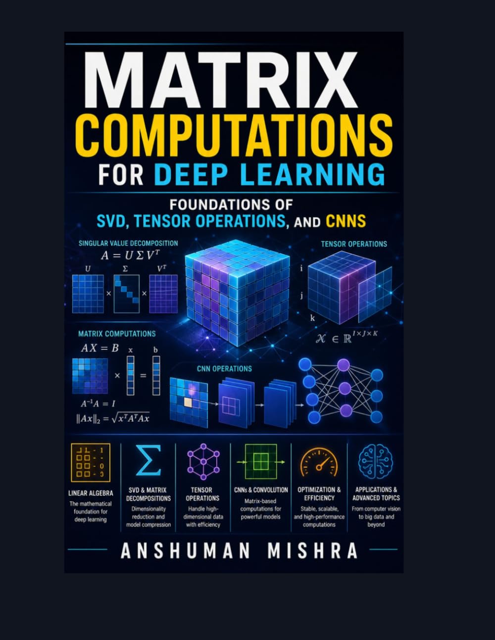 Matrix computations for deep learning: Foundations of svd tensor operations and cnns (AI Concepts Using Mathematics)