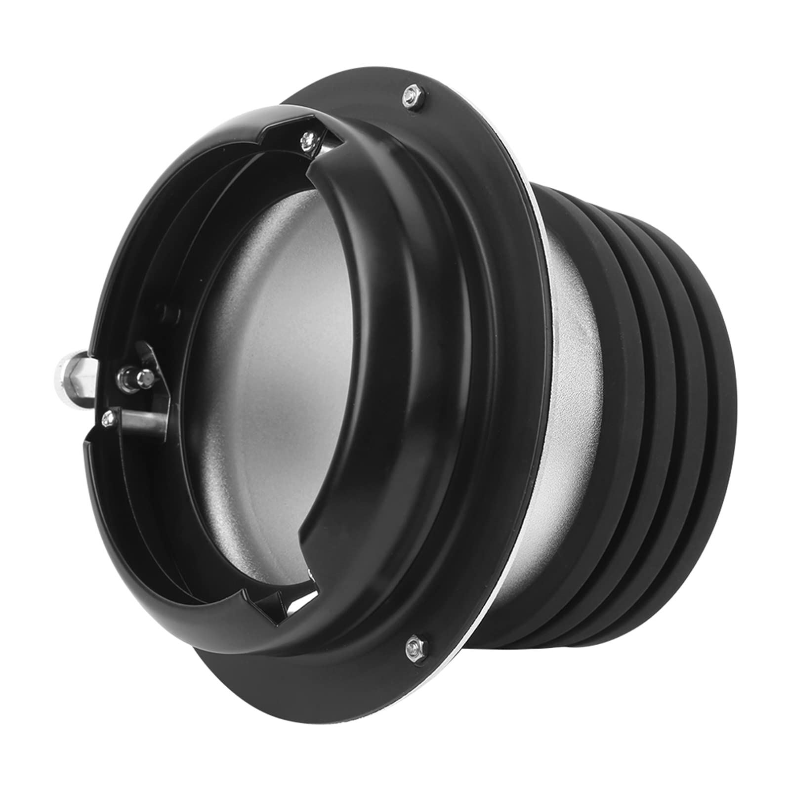 Jiawu Konwerter Pierścienia Adaptera ze Stopu do Mocowania na lampę błyskową Softbox z Mocowaniem, Uniwersalny Adapter światła Fotograficznego do Profesjonalnej Lampy Wideo Studyjnej