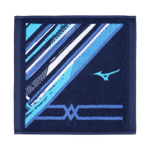 [ミズノ] 今治タオル ハンドタオル 箱入り 32JYB107 ネイビー/ブルー(32JYB107) フリー