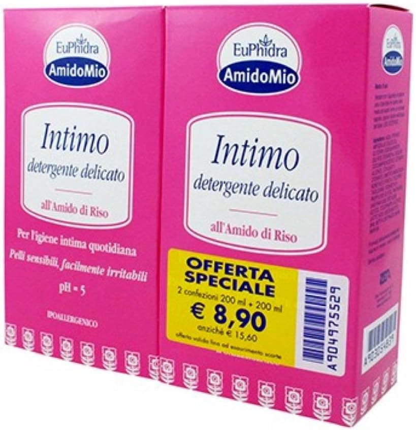 Euphidra SC intimate hygiene cleanser detergent 200 + 200 ml