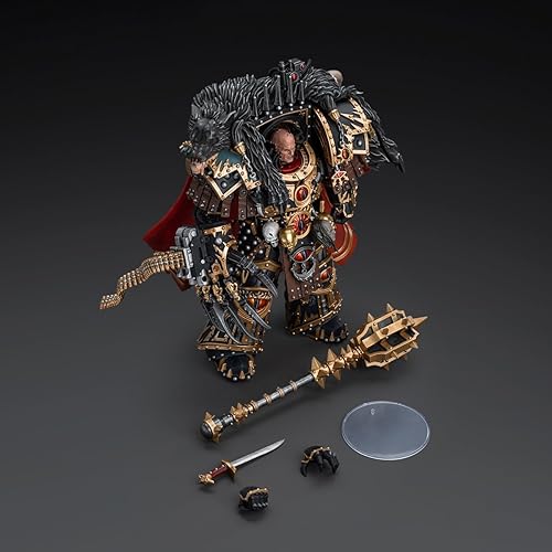 Miniatura 5 de JOYTOY Warhammer The Horus Herejy 30k 118 Figura de acción Hijos de Horus Warmaster Horus Primarca de la XVlth Legion Colección Modelo Regalos de