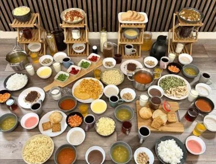 Premium Notfallverhältnis - 174 Portionen - Nahrungsmittel-Set für 7 Tage, gefriergetrocknete Mahlzeit - Rationbox – Bild 3