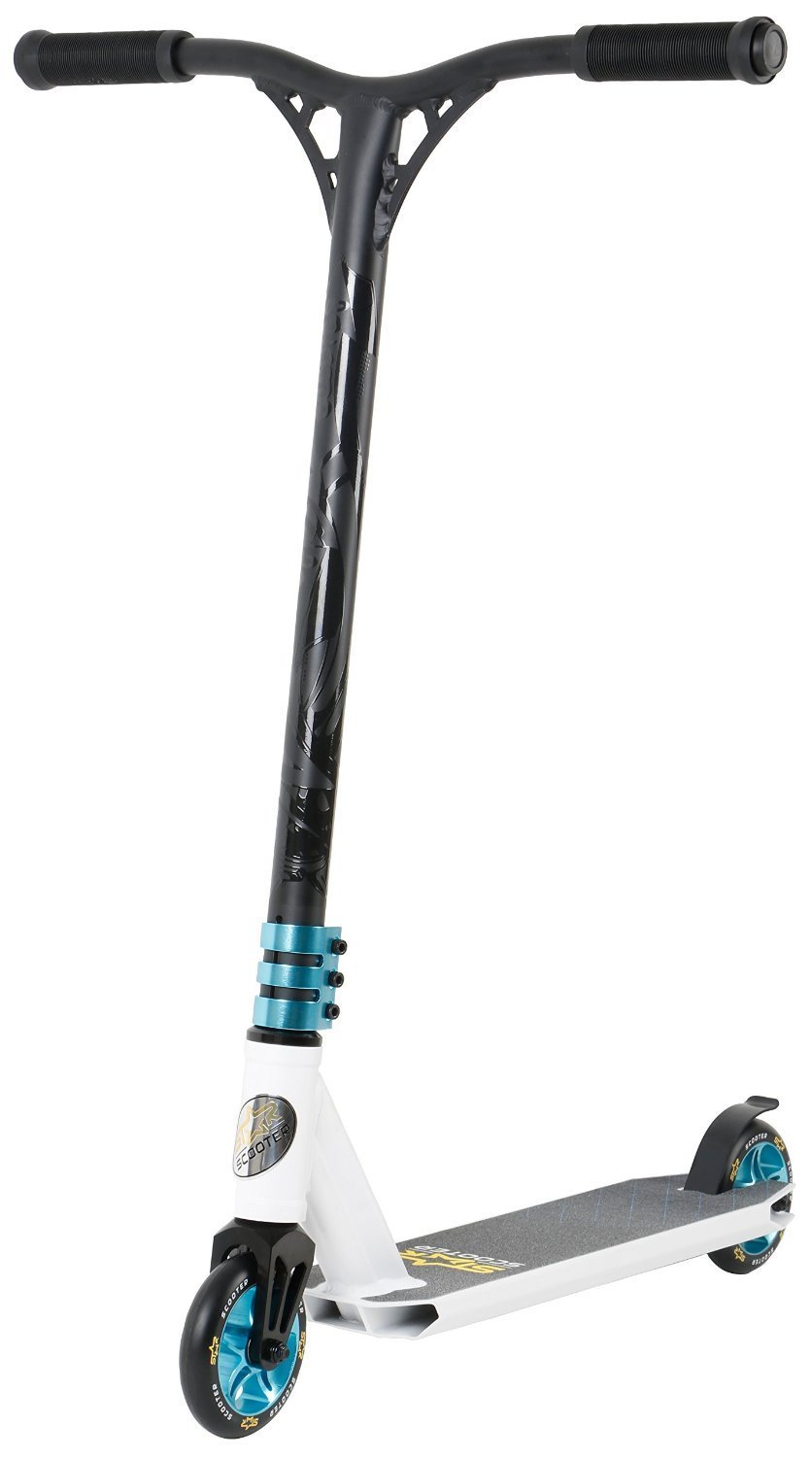 STAR SCOOTER Patinete Patineta Scooter Freestyle Stuntscooter para niños y niñas a Partir de 7 años y Adultos | 110 mm Edición Entrada