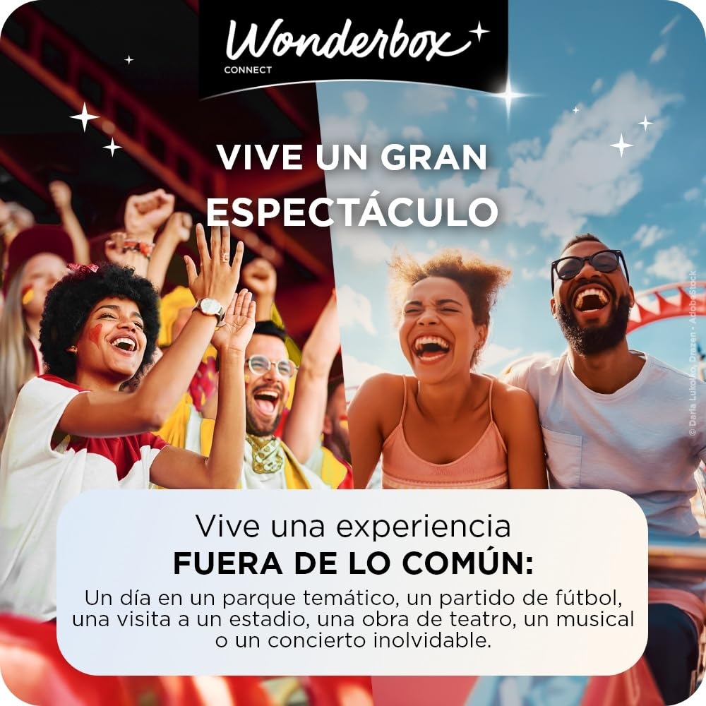 WONDERBOX Connect - Caja Regalo - Atlético De Madrid - 1 Entrada para 1 Partido + Stadium Tour & Museo - Riyadh Air Metropolitano - Válido Durante 27 Meses