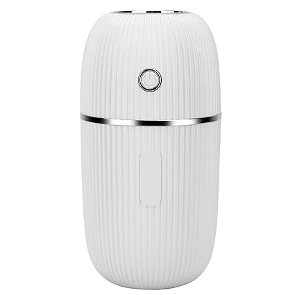 Air Diffuser, Mini Humidifier, Portable for Room Home Bedroom Office(white)