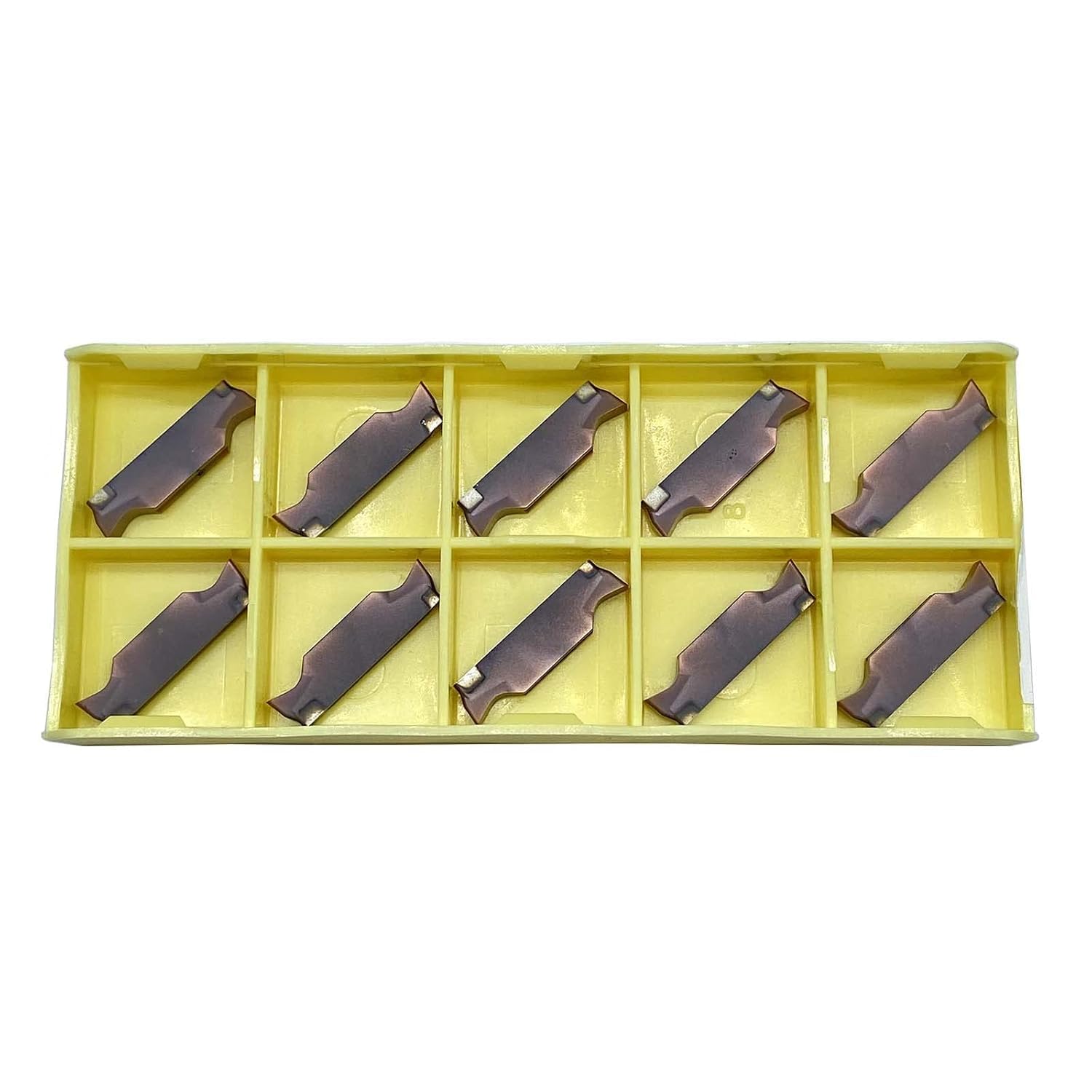 MGGN300 -JM Lot de 10 inserts en carbure de tungstène de 3 mm de large Inserts Grooving Cut-Off Inserts pour ponçage fin pour acier pour rainures MGEHR/MGIVR (MGGN300-JM LF60)