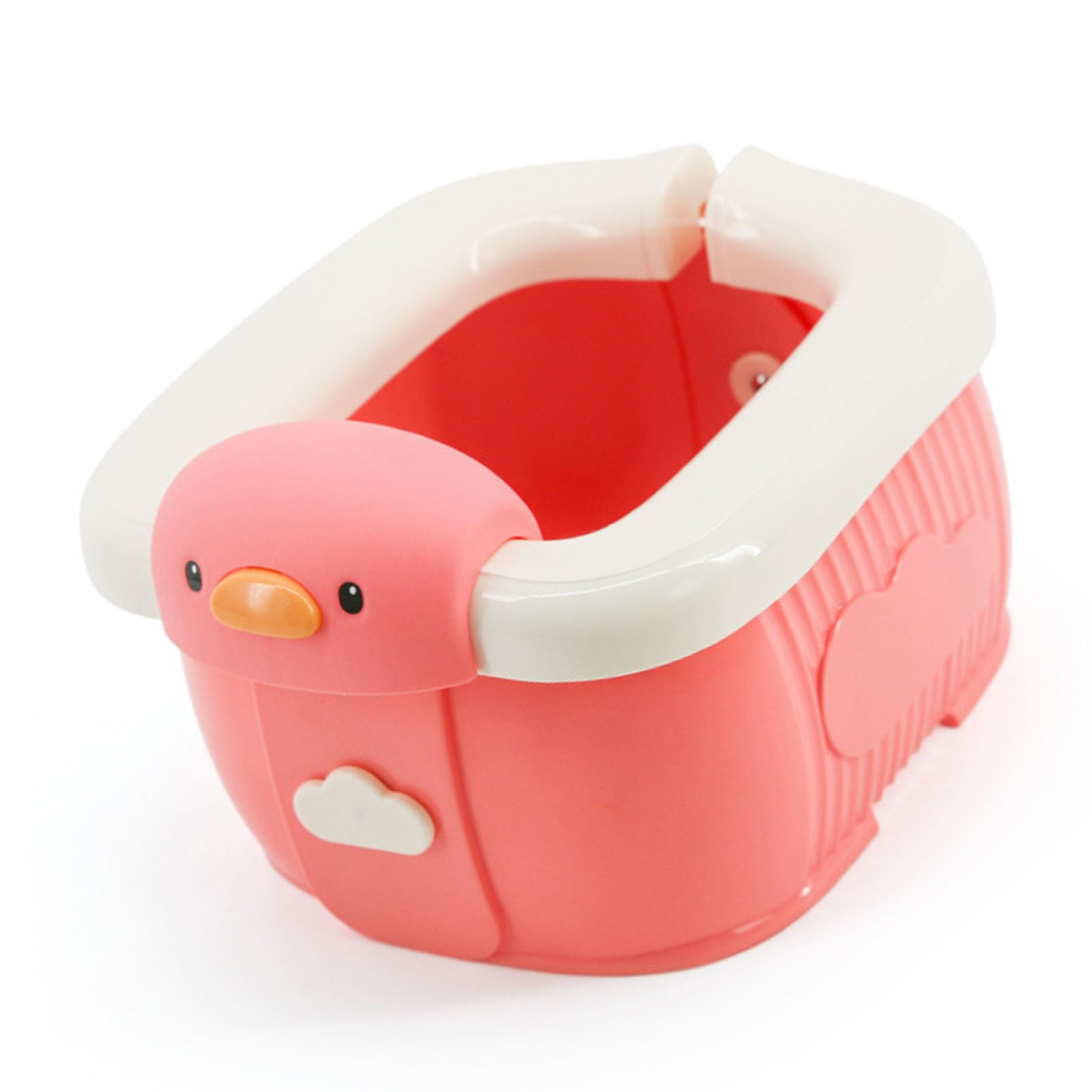 Toilette Pieghevole per Bambini, Vasino, WC Pieghevole, Portatile, Leggero, Confortevole, a Prova di Perdite, per Bambini, Verde, 26 X 16 X 16 Cm, Prodotti per la Cura del