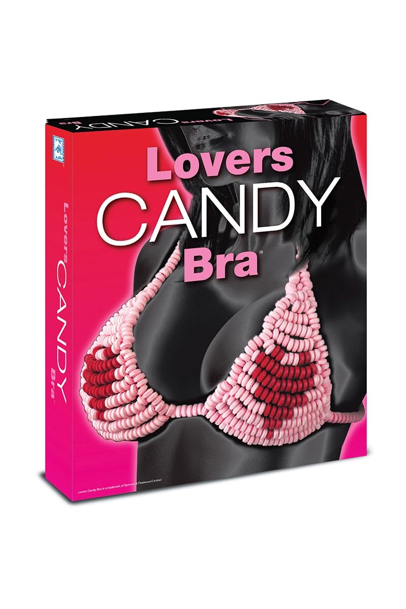 Soutien gorge bonbons comestible idéal comme cadeau coquin pour NOËL