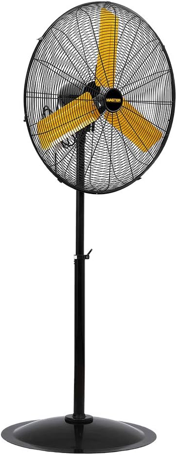 MAC-24P-EP, Heavy Duty, High Velocity 24" pedestal fan