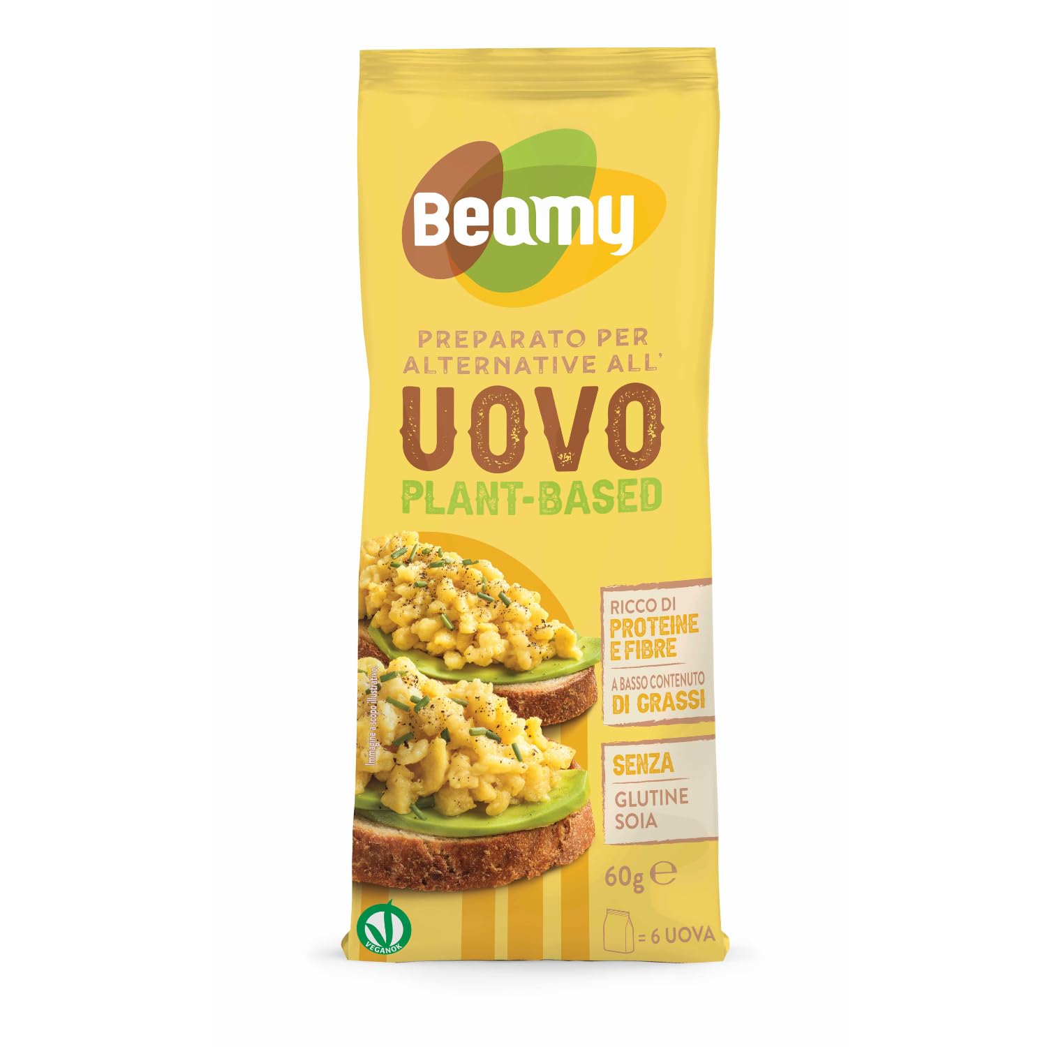Beamy, Box 7 Preparati Vegetali, per Burger, Polpette, Ragù, Purè e Alternative all'Uovo Plant-Based, Senza Glutine, 710 g