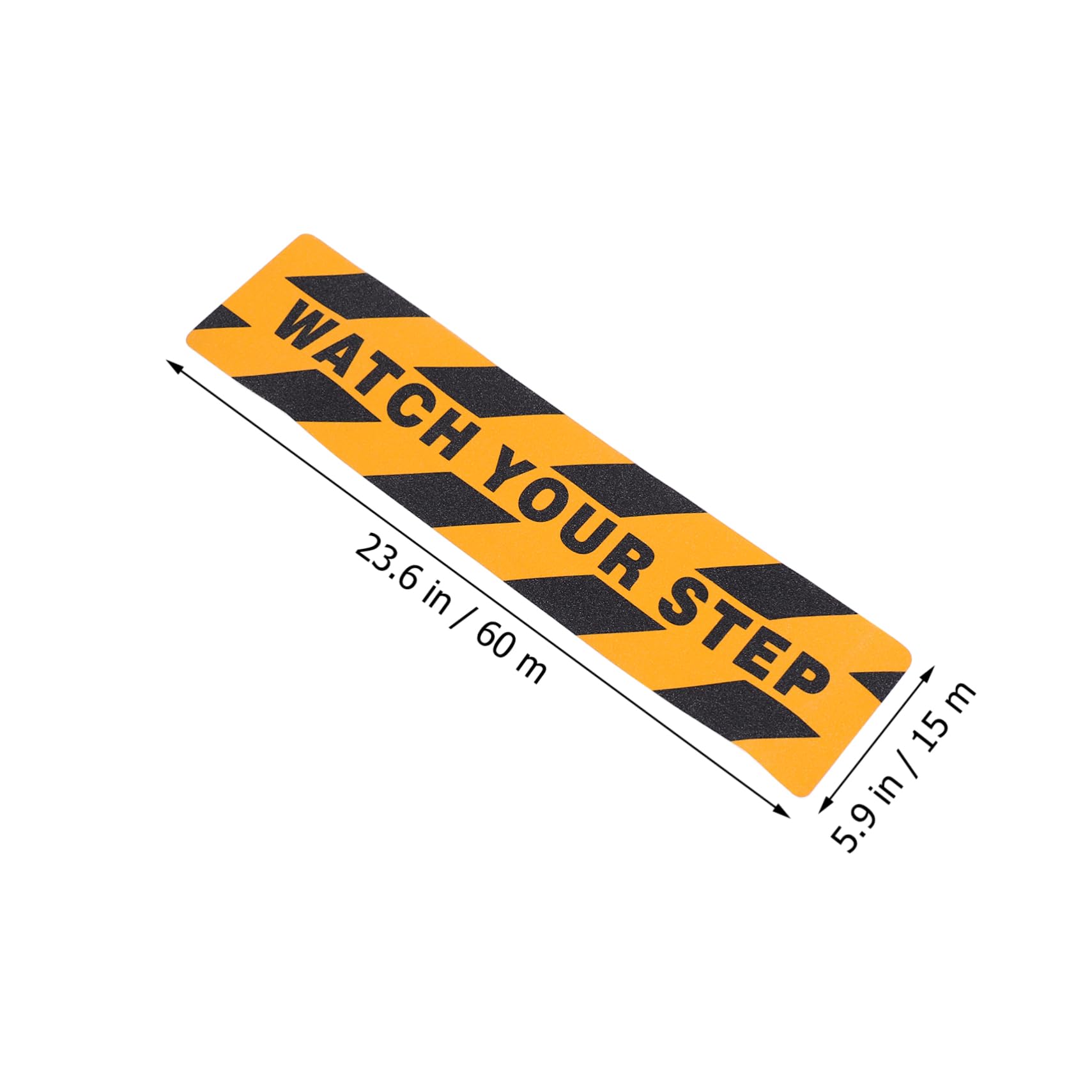 Zerodeko 2 Set Nastro Antiscivolo Adesivo Sticker Antiscivolo Per Scale E Caution Sticker Per Maggiore Sicurezza Ed Esterni 4 Pezzi*2