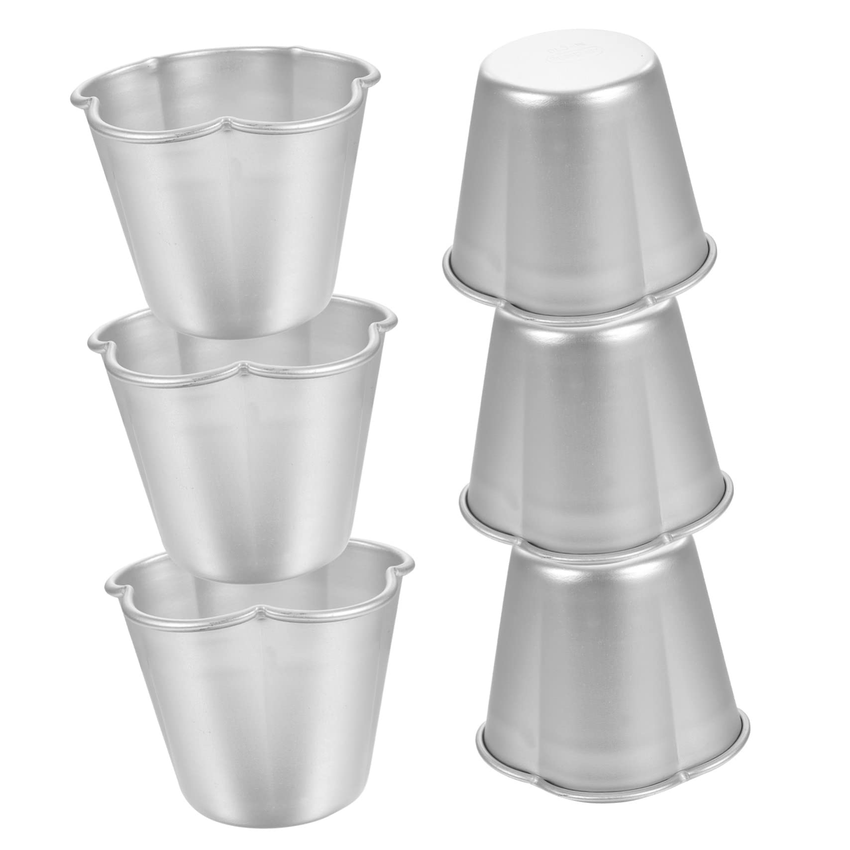 Abaodam 18piezas Moldes Para Pudding Anti-adherentes Para Hornear Tartas y Magdalenas Para Cocina y Repostería