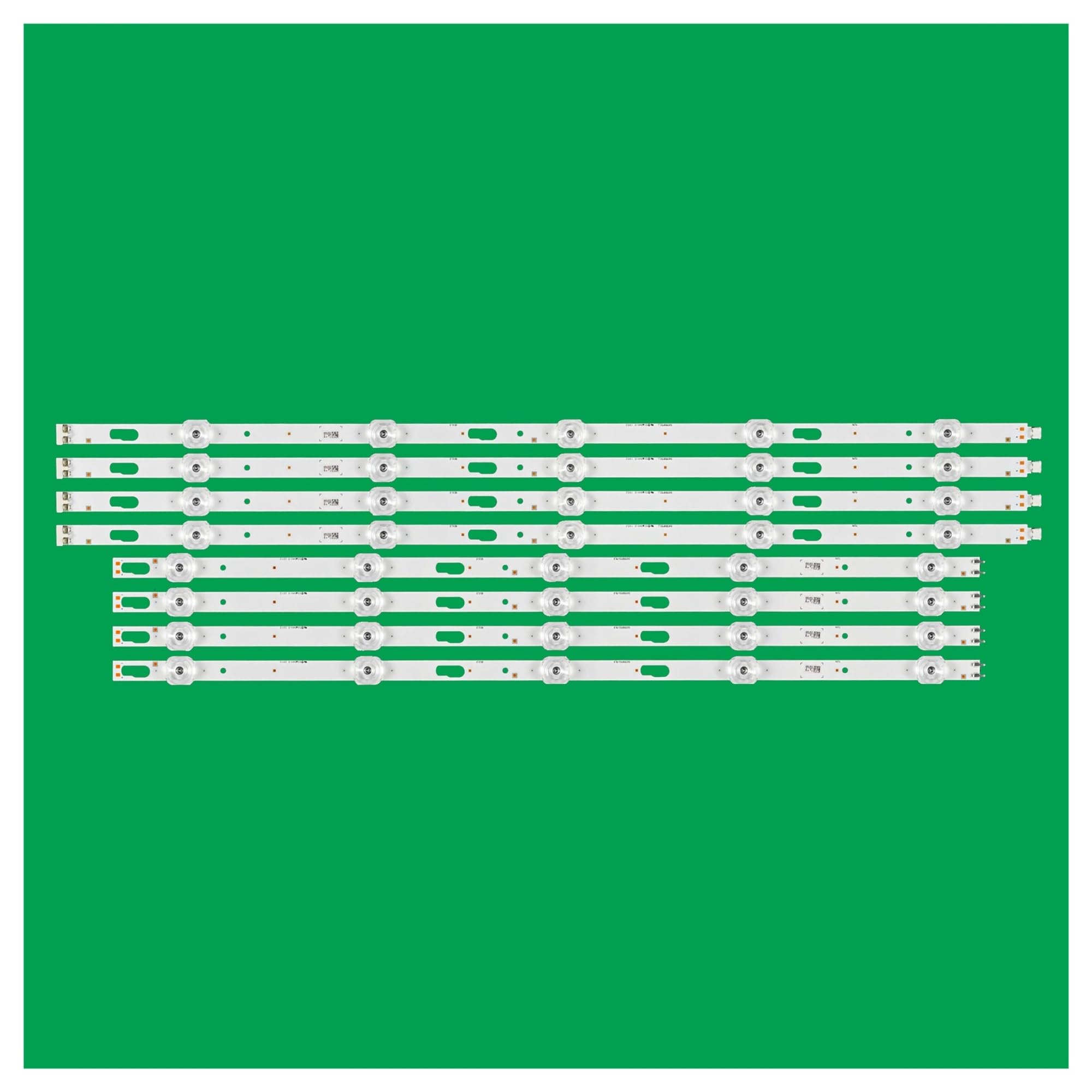 YUEZUYIOU LED Backlight Strip for V0T7-550SMA-R0 UE55AU7192U SVC550F78 R L UE55TU7500 CY-BA055HGHR1V UE55TU8000 UE55TU7025 UE55TU7172U UE55TU7000U UE55TU8000K(1kit-8pcs)