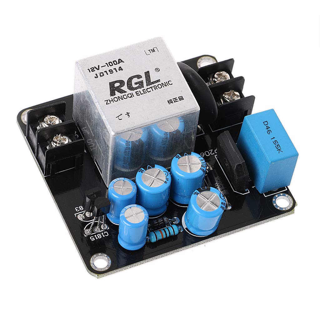 XISAOK 100A 4000W High-Power Soft Start Circuit Power Board for Class A Amplifier Amp High Power Soft Start Circuit Board