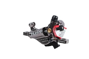 Juin Tech ハイブリッドディスクブレーキキャリパーセット レッド Amazon | Juin Tech 自転車ブレーキ eバイク ハイブリッド