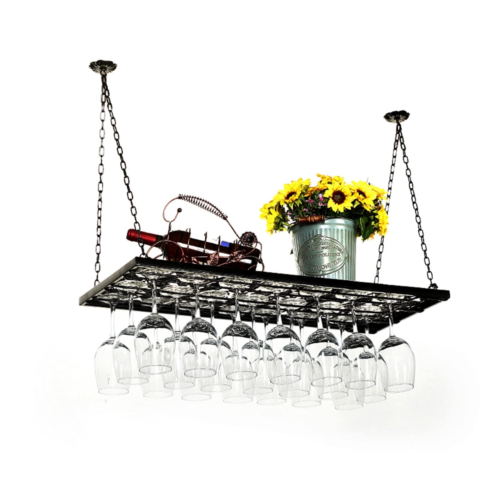 Étagère flottante pour magasin de fleurs et salons en manque d'espace
