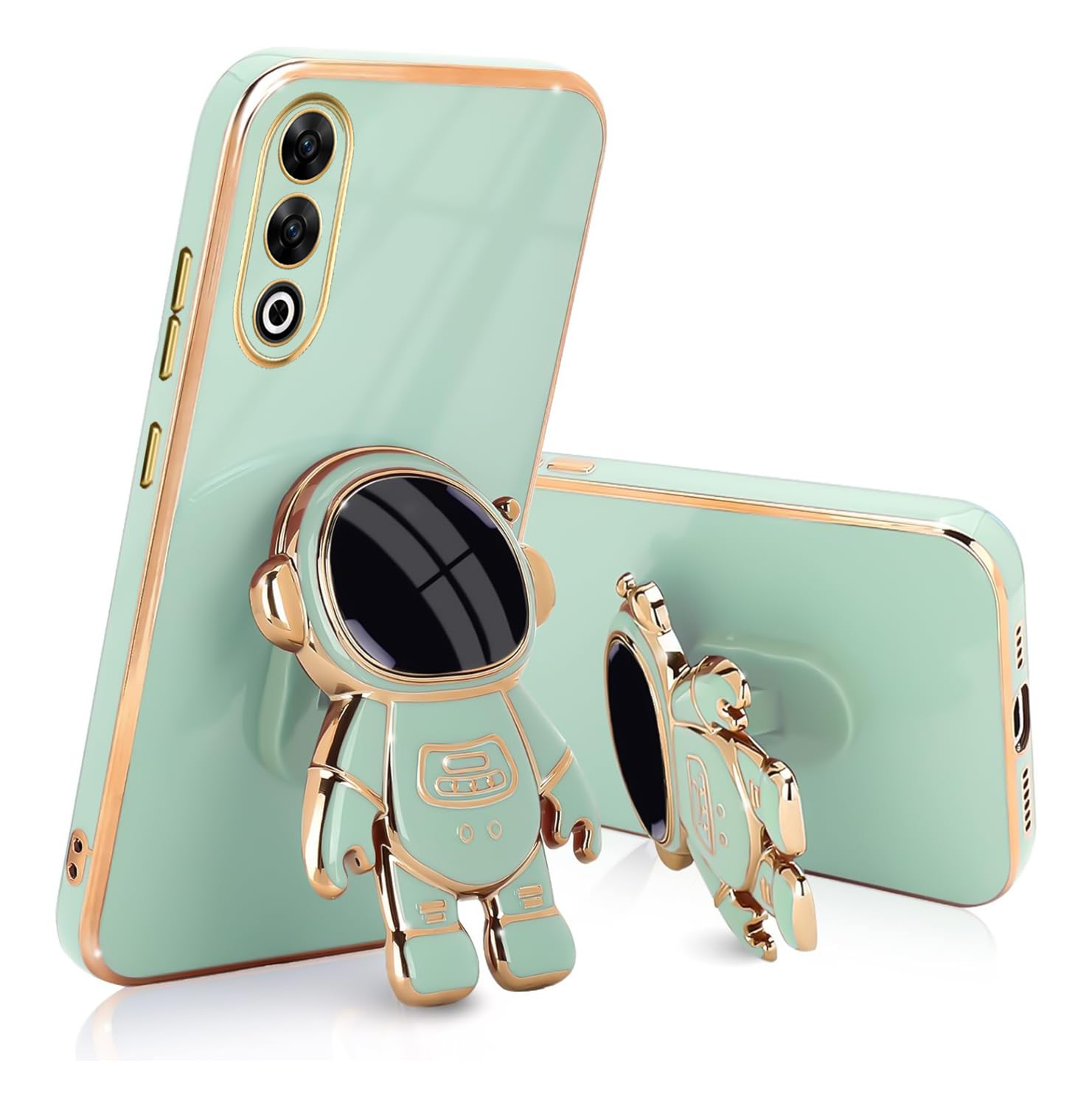 V-TAN Electroplated 3D Astronaut Holster Folding Stand Back Case Compatible with OnePlus Nord CE4 (Green) (B0D471NFR7) Amazon Price History, Amazon Price Tracker