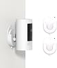 No Drill Mount Compatible With Blink/Ring/Wyze Camera,Fixing Bracket With Strong Self-adhesive Tape Fits for Ring Indoor Cam(1st/2nd Gen),Ring Stick Up Cam,Blink Camera 4/3,Blink Mini 2K+,Blink Mini